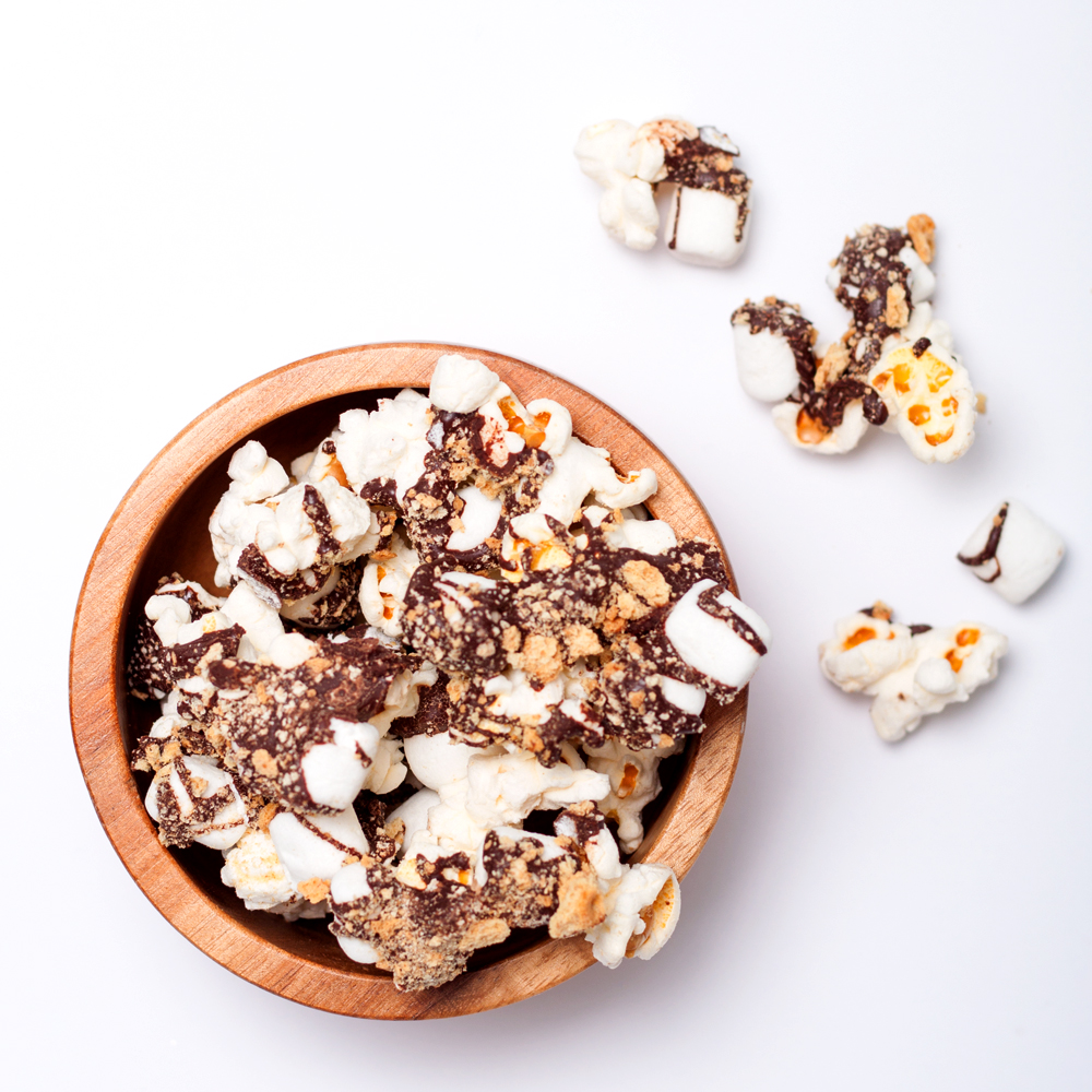 S’mores Popcorn. All the Fun of Camping, with No Nature